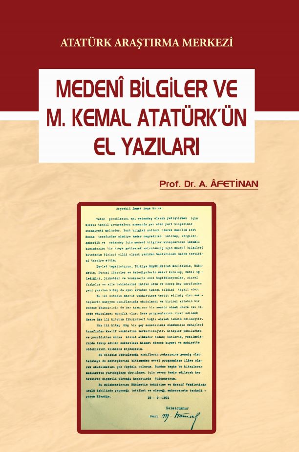 Medeni Bilgiler ve M. Kemal Atatürk’ün El Yazıları