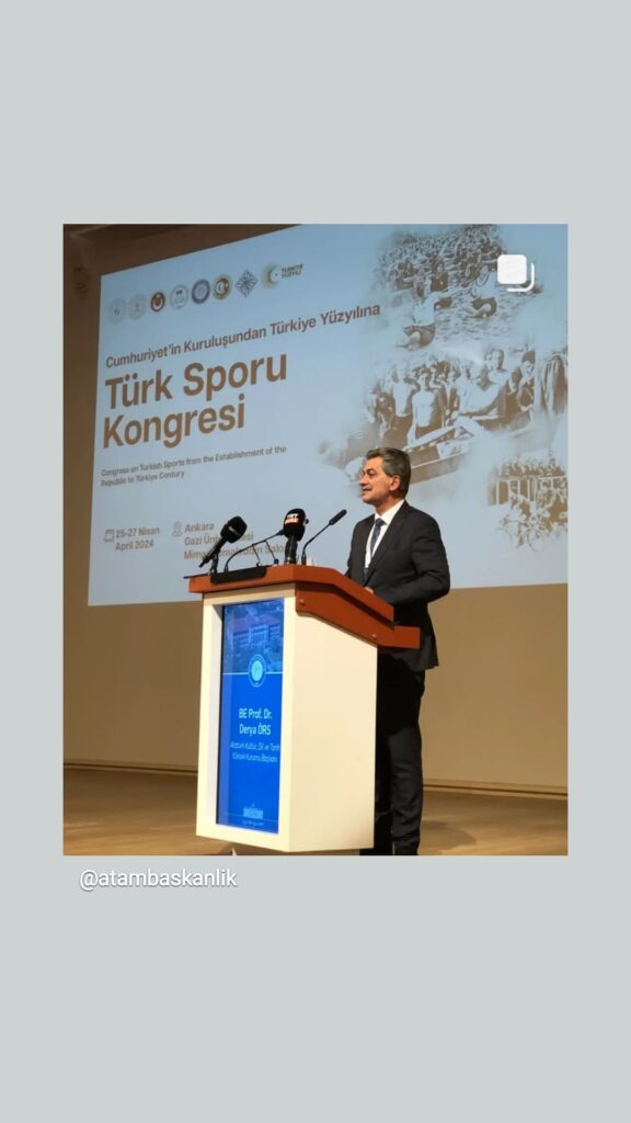 “Cumhuriyet’in Kuruluşundan Türkiye Yüzyılına Türk Sporu Kongresi” başladı.