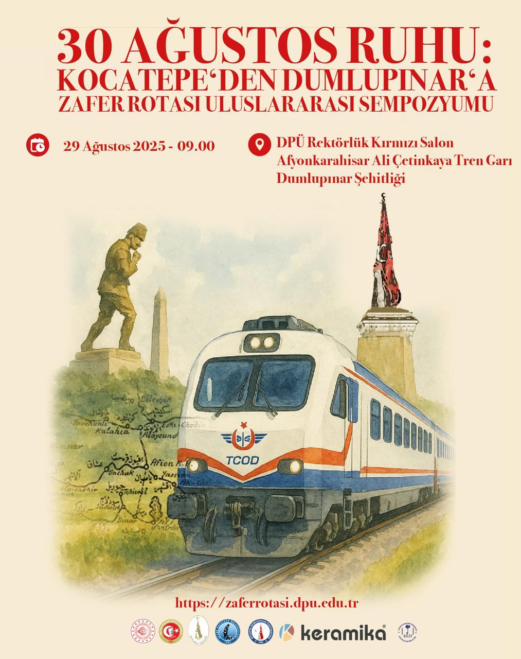 30 Ağustos Ruhu: Kocatepe’den Dumlupınar’a Zafer Rotası Uluslararası Sempozyumu