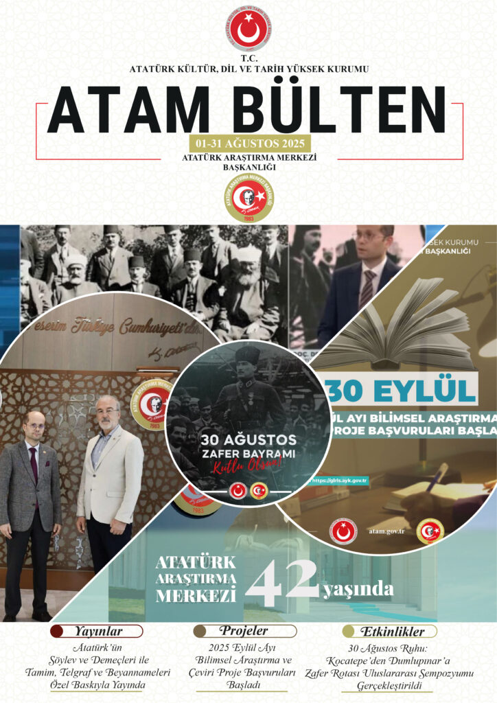 ATAM Ağustos 2025 Bülten