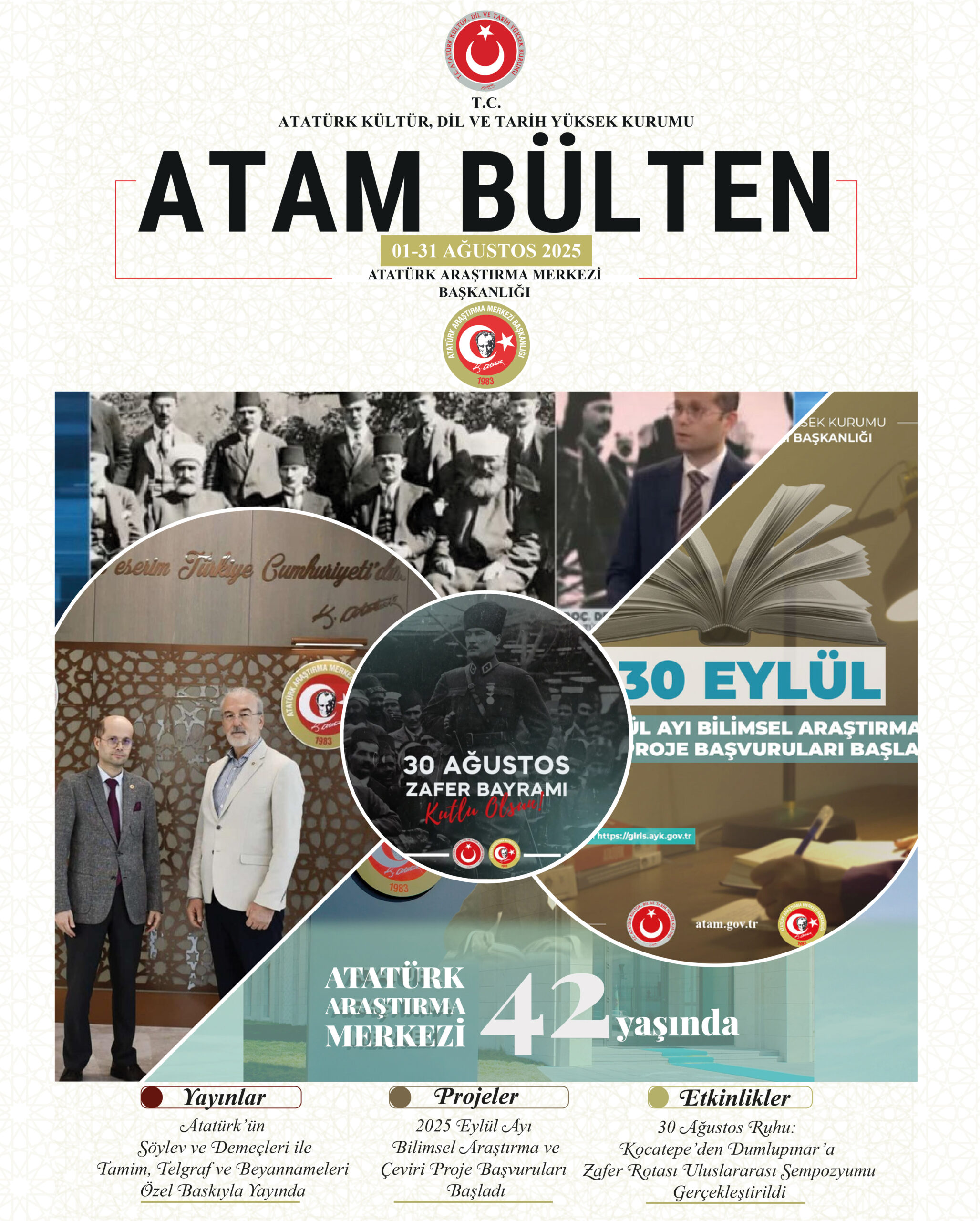 ATAM Ağustos Ayı Bülten Yayımlandı