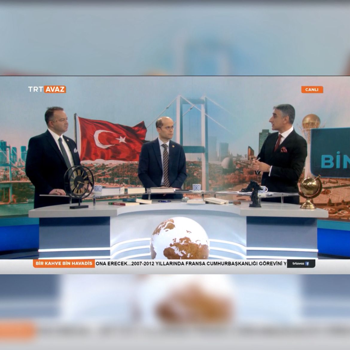 Başkanımız Doç. Dr. Ahmet KILINÇ, TRT Avaz’da Yayınlanan ‘Bir Kahve Bin Havadis’ Programına Katıldı
