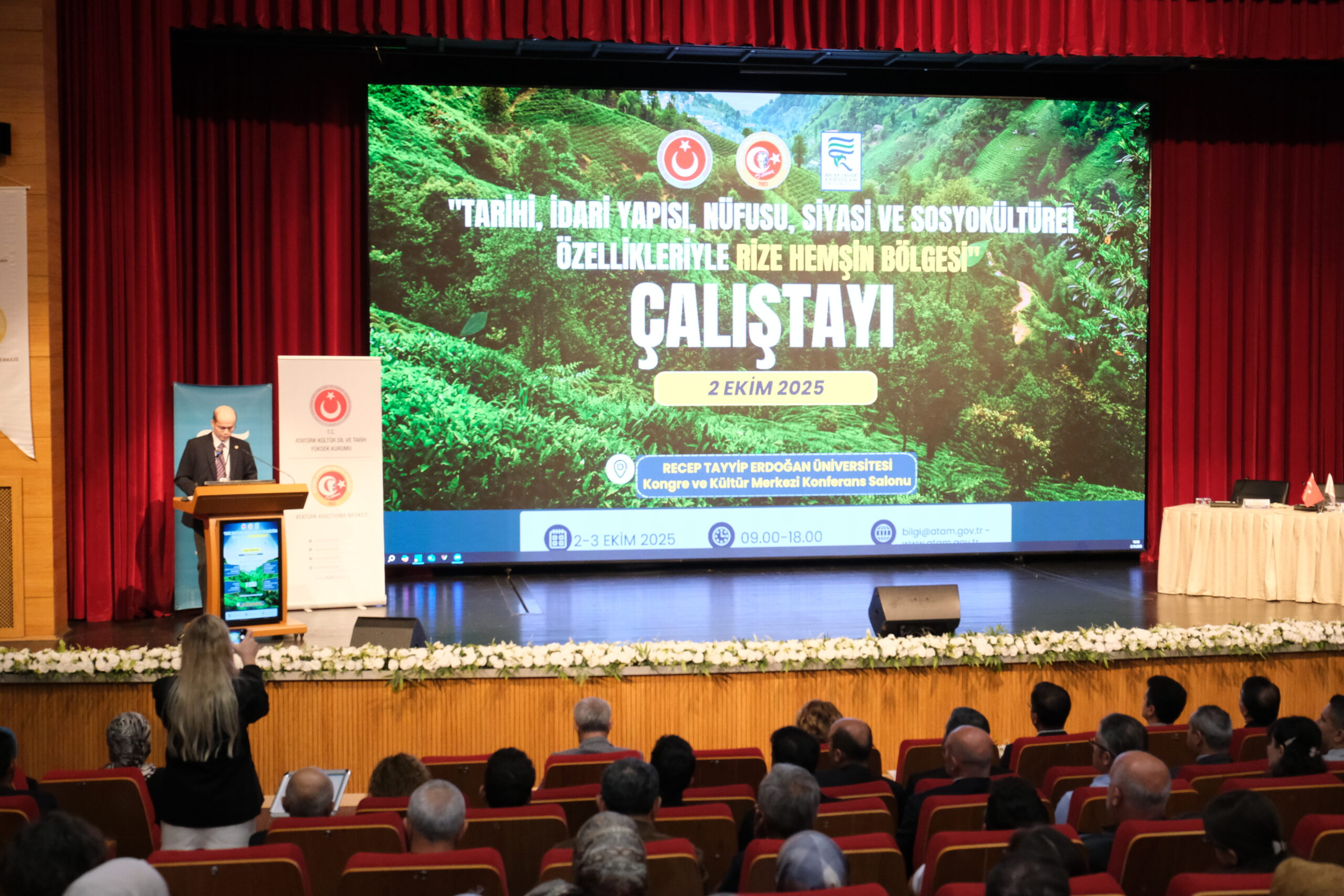 2-3 Ekim 2025 Tarihlerinde RTEÜ İş Birliğinde ‘Tarihi, İdari Yapısı, Nüfusu, Siyasi ve Sosyokültürel Özellikleriyle Rize Hemşin Bölgesi Çalıştayı’ Gerçekleştirildi