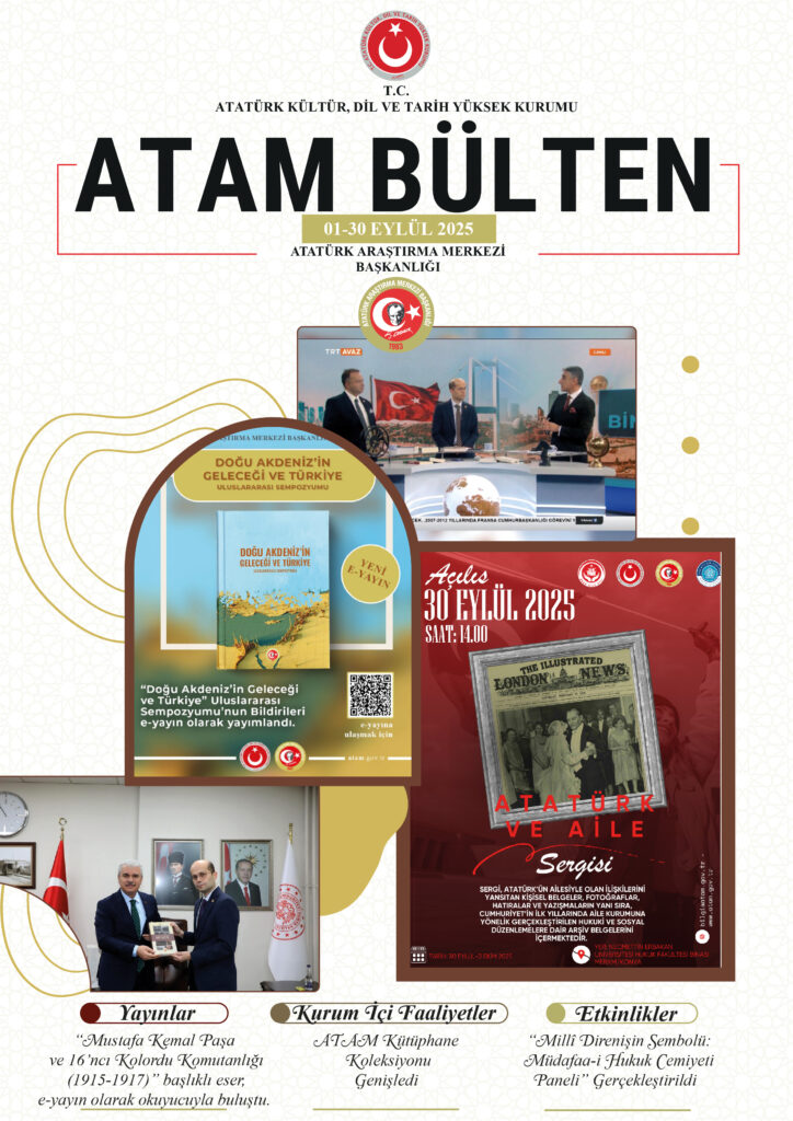 ATAM Eylül 2025 Bülten