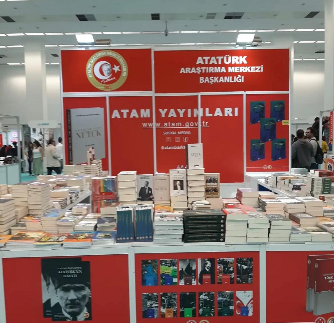 Atatürk Araştırma Merkezi, 22. Ankara Kitap Fuarı’nda 703 Numaralı Stantta