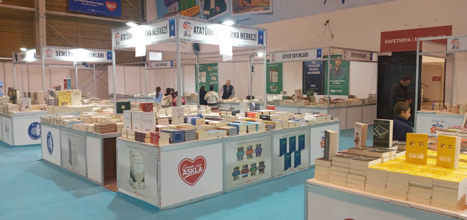 Kurum Yayınlarımız Çorum 12. Kitap ve Kültür Günlerinde