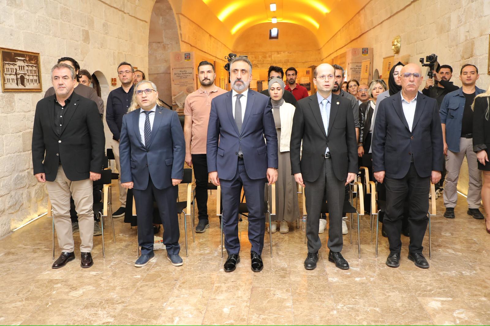 Prof. Dr. Ahmet Kılınç Mardin’de Millî Kütüphane Hazineleri Paneli ve Sergisinde