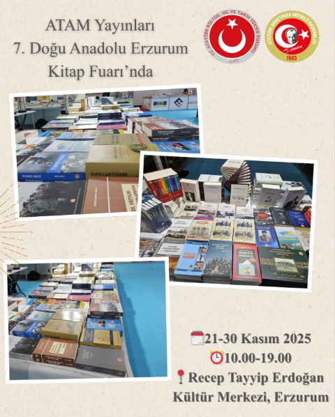 ATAM Yayınları 7. Doğu Anadolu Erzurum Kitap Fuarı’nda