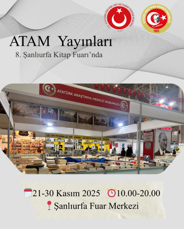 ATAM Yayınları 8. Şanlıurfa Kitap Fuarı’nda