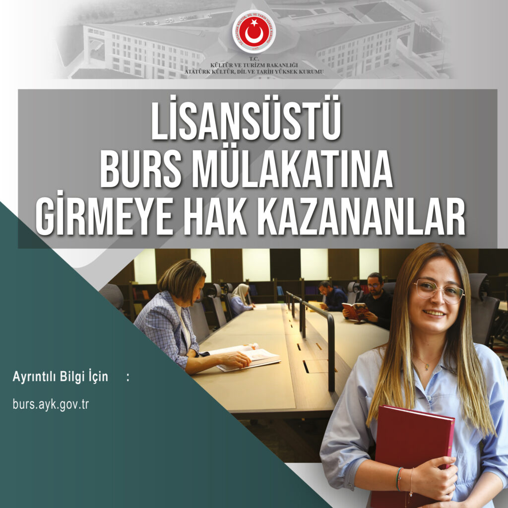 2026 Yılı Lisansüstü Burs Mülakat Tarihi Belli Oldu