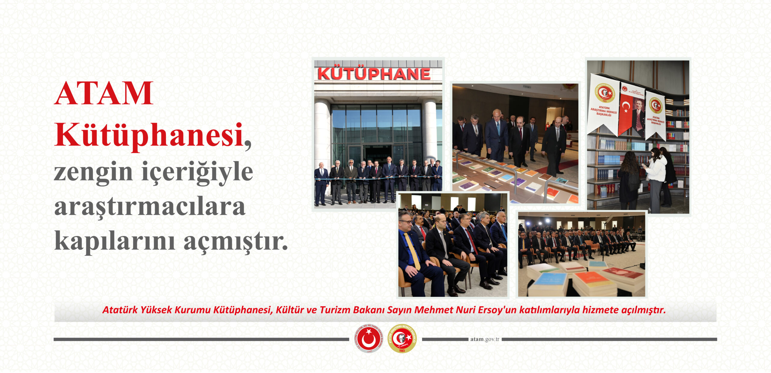 Kütüphane Açılış