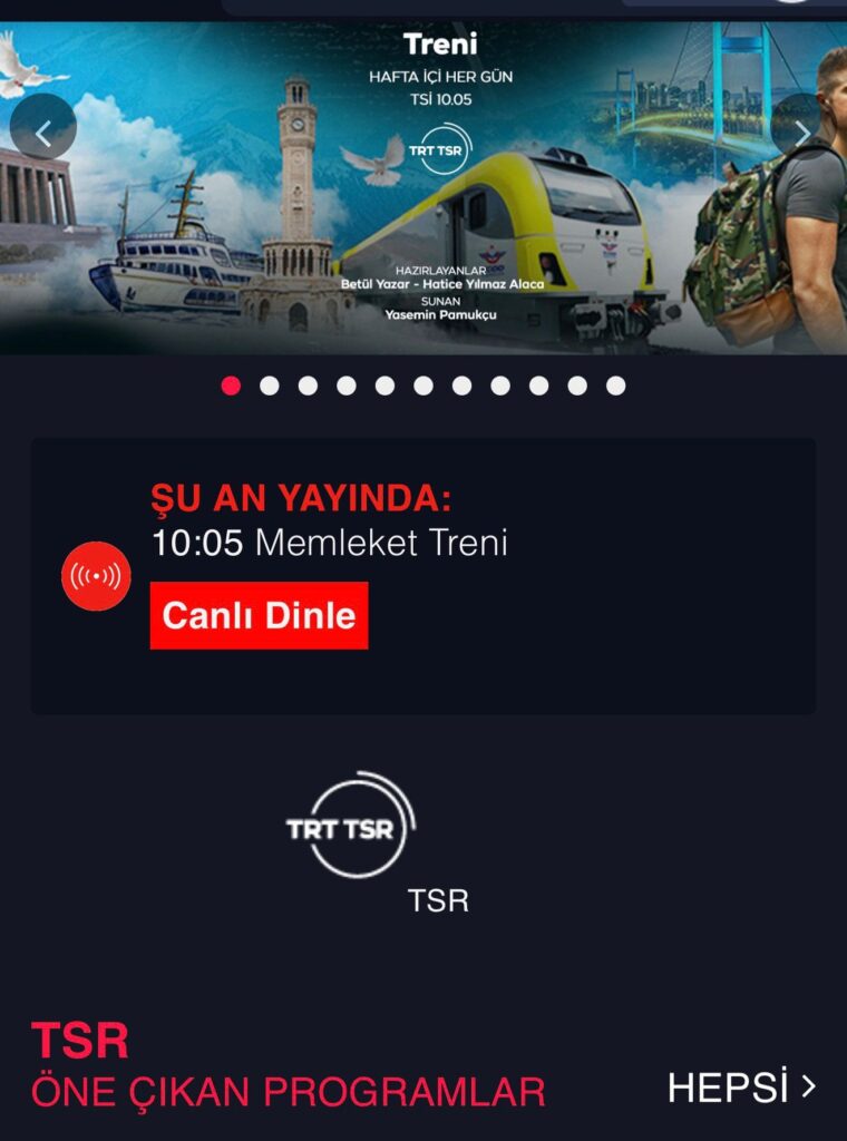 ATAM Başkanı Prof. Dr. Ahmet Kılınç TRT Radyo’nun “Memleket Treni” Programına Konuk Oldu