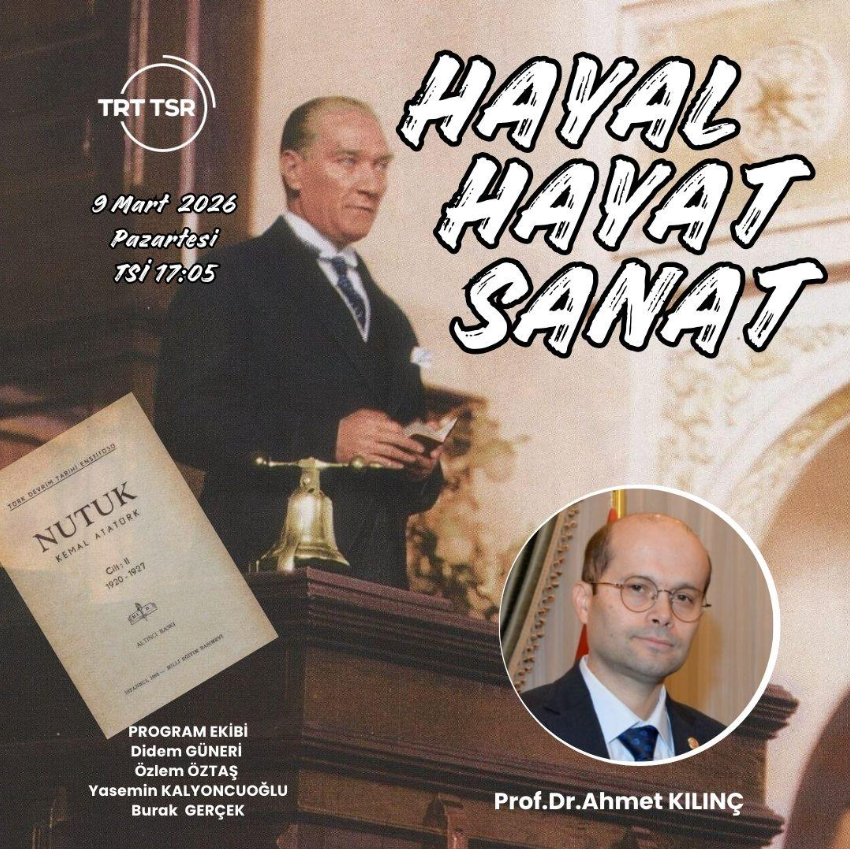 Atatürk Araştırma Merkezi Başkanı Prof. Dr. Ahmet Kılınç TRT Türkiye’nin Sesi Radyosu’nda