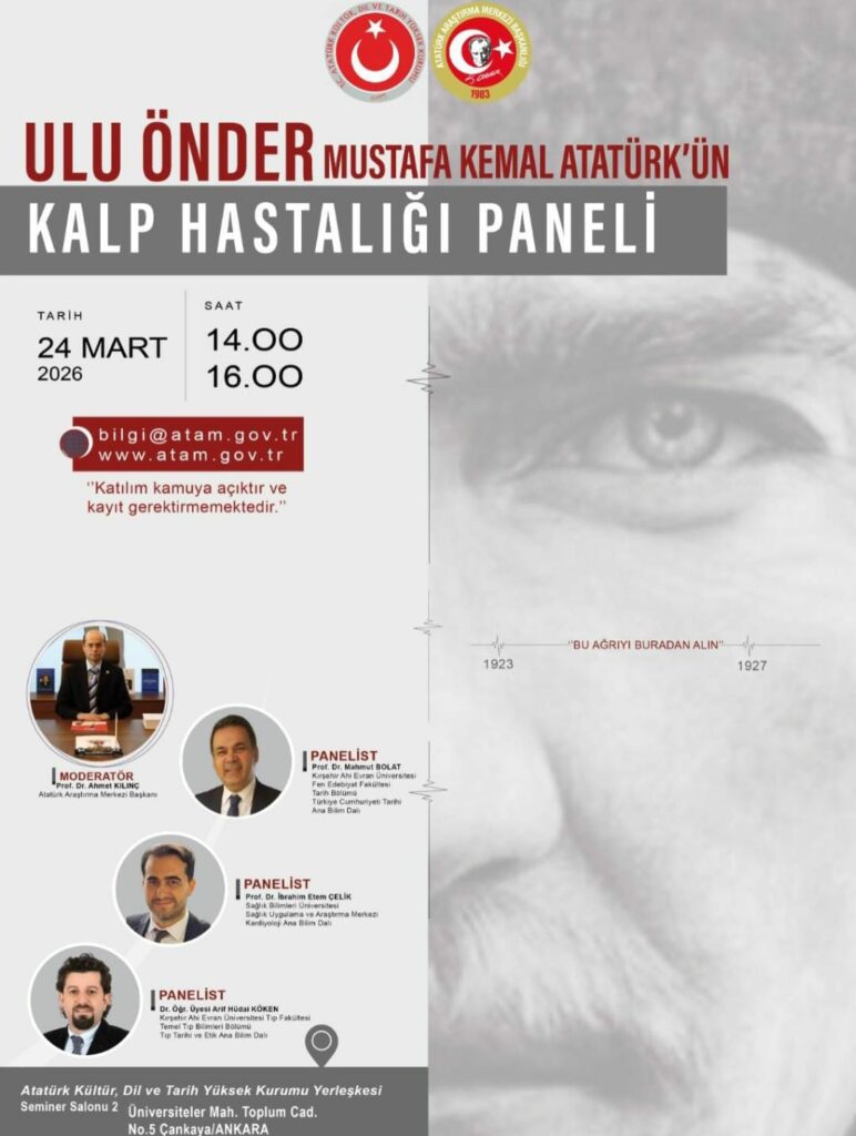 Ulu Önder Mustafa Kemal Atatürk’ün Kalp Hastalığı Paneli