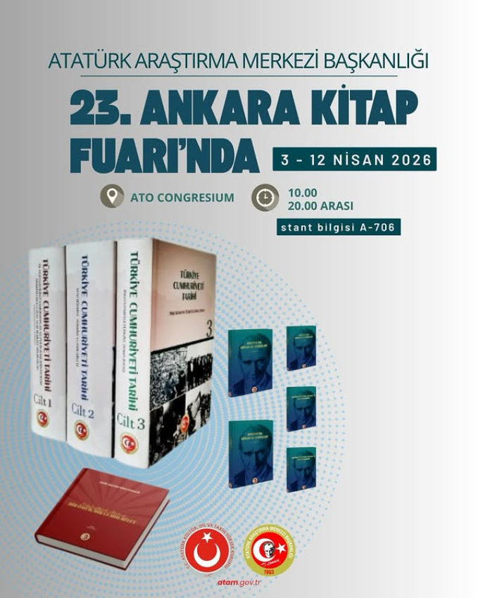 ATAM Yayınları 23. Ankara Kitap Fuarı’nda