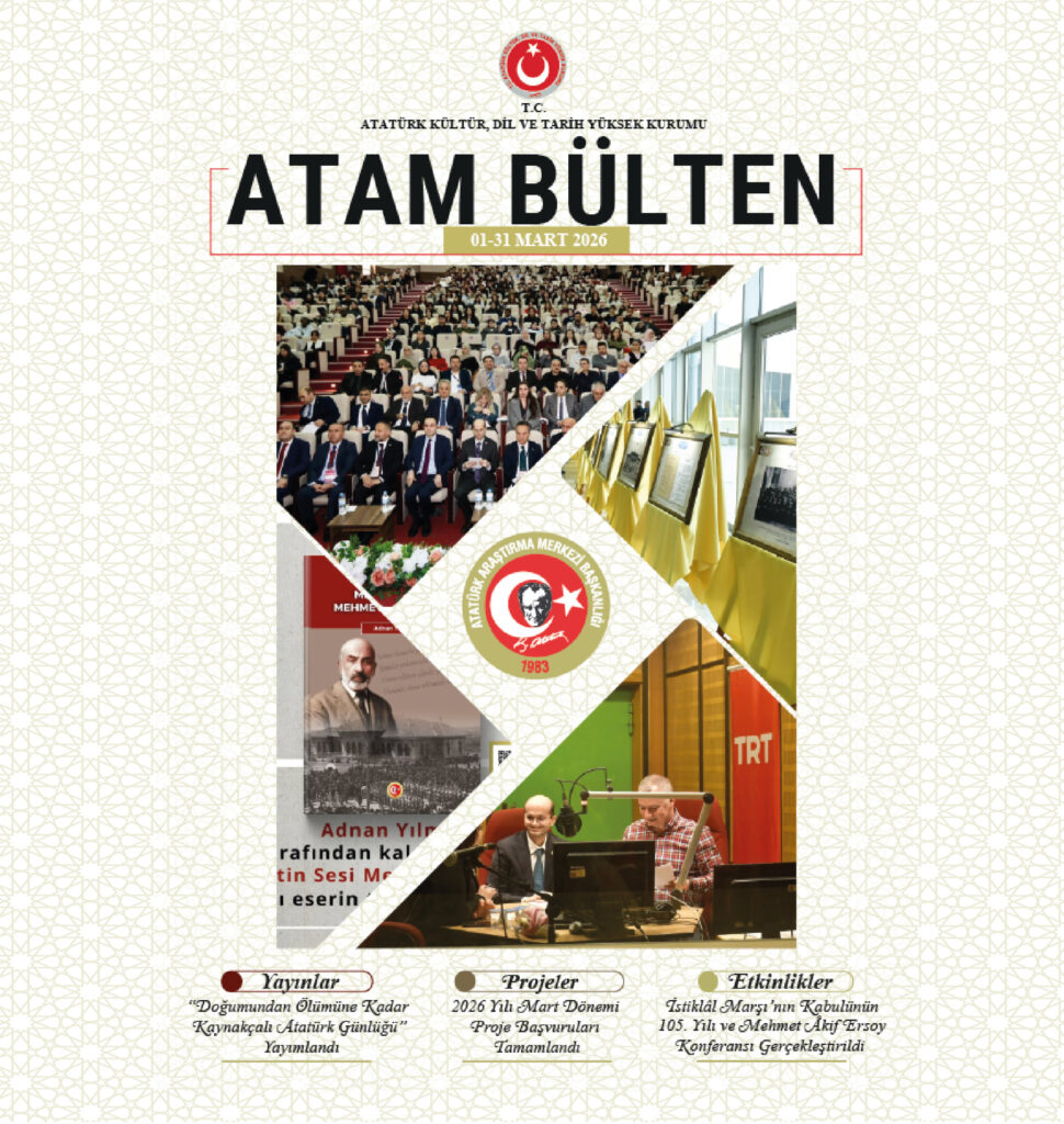 ATAM Mart Ayı Bülteni Yayımlandı