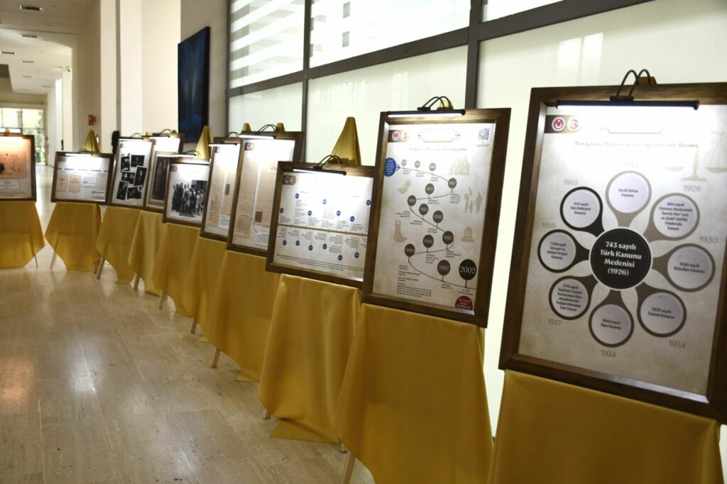 “Türk Kanunu Medenisi ve Cumhuriyet” Sergisi Antalya’da Açıldı