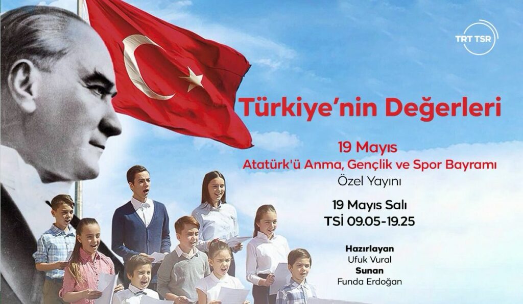 19 Mayıs Atatürk’ü Anma, Gençlik ve Spor Bayramı’nda TRT TSR’de özel yayın!