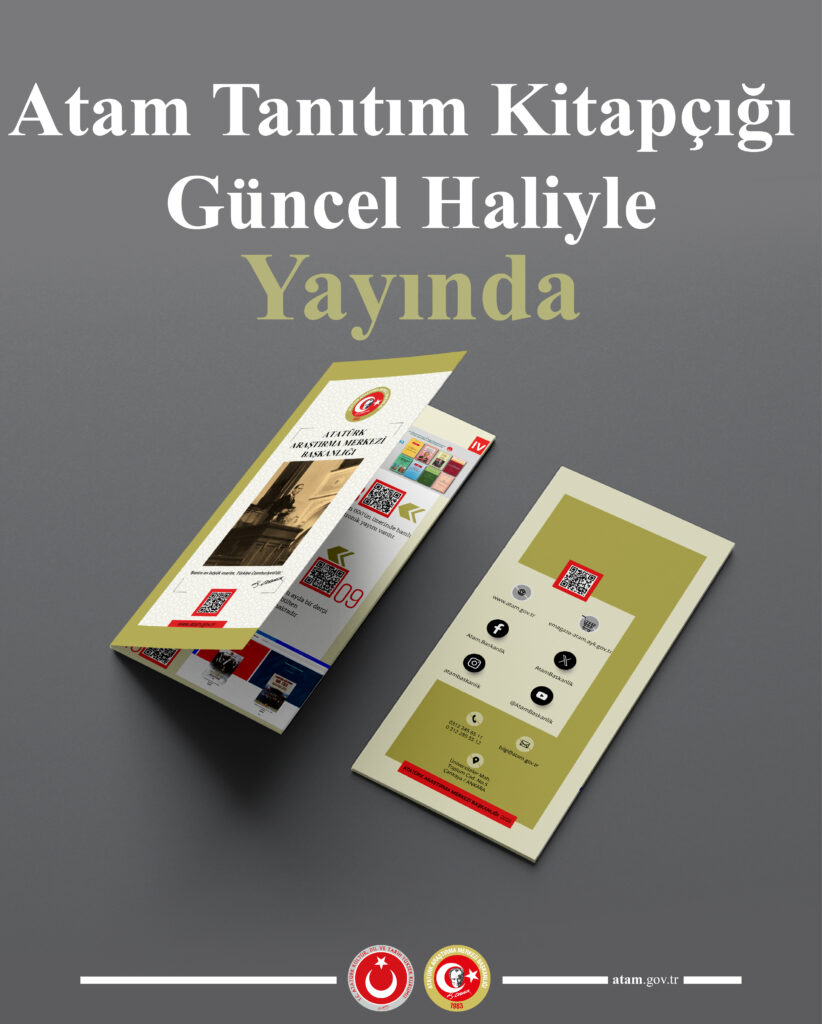 Atatürk Araştırma Merkezi Tanıtım Kitapçığı Yayında
